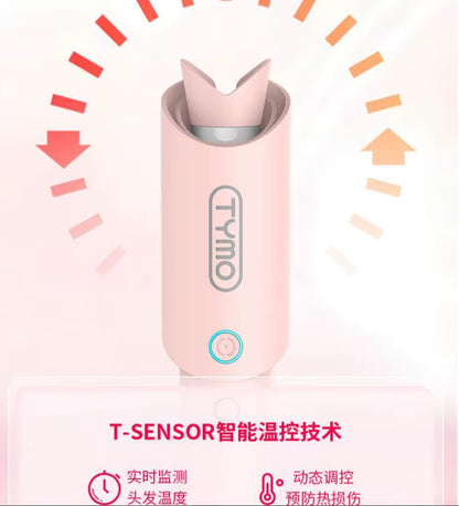 TYMO 4Th Generation Wireless Fully Automatic Curling Rod with Negative Ions That Do Not Harm Hair, Large Waves, and Long-Lasting