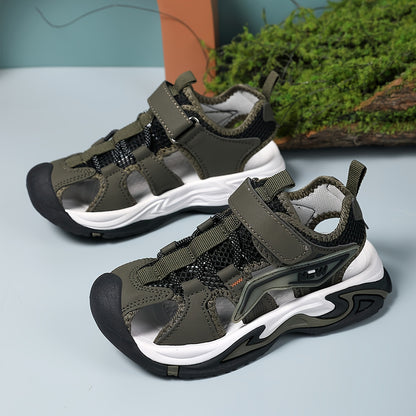 Boys Breathable Casual Sport Sandals - Non-Slip, Wear-Resistant, and Abrasion-Resistant Shoes for Outdoor Walking, Running, and Training - Perfect for Daily, Hiking, and Summer Activities Beauty World Shop