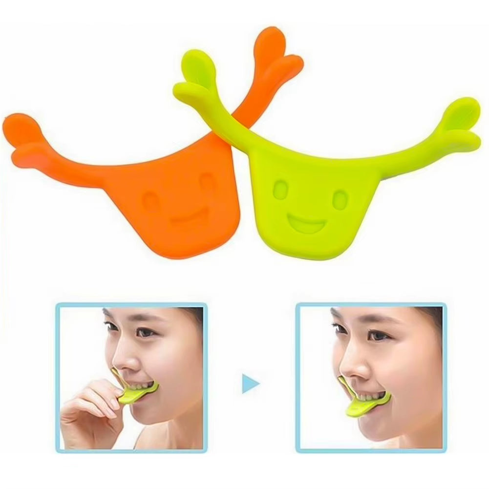 Mouth Muscles Silicone Smile Corrector Maker Facial Smile Trainer Face Lift Jaw Workout Beauty Exercise Device