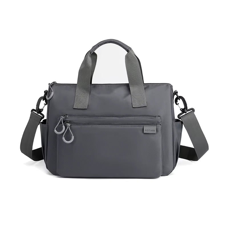 New Men'S Shoulder Bag High Quality Boys Crossbody Bag Man Messenger Bag Nylon Male Business Bolsas, Large and Small
