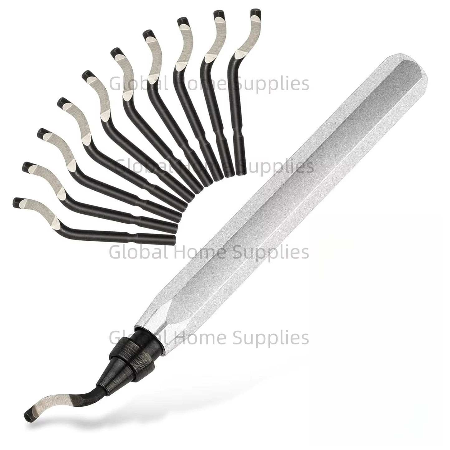 Deburring Tool RB1000 with 10Pcs BS1010 HSS Blades - Deburring Tool for Metal Aluminum Copper Plastic Pipe 3D Printing and Brass