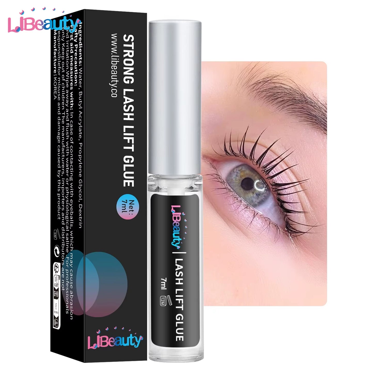 7Ml Super Strong Lash Lift Glue Lash Lifting Adhesive Clear Eyelash Lifting Adhesive Eyelashlift Glue Makeup Tools