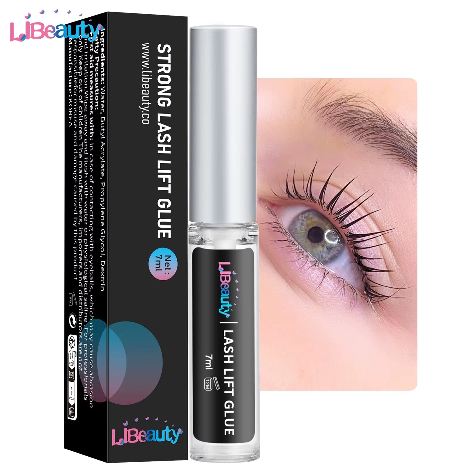 7Ml Super Strong Lash Lift Glue Lash Lifting Adhesive Clear Eyelash Lifting Adhesive Eyelashlift Glue Makeup Tools