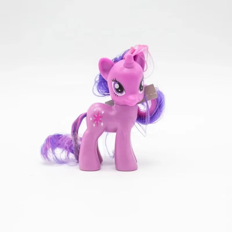 My Little Pony Twilight Sparkle Anime Cartoon Cute Doll Toy Action Figures Model Collection Ornaments Kids Birthday Gift