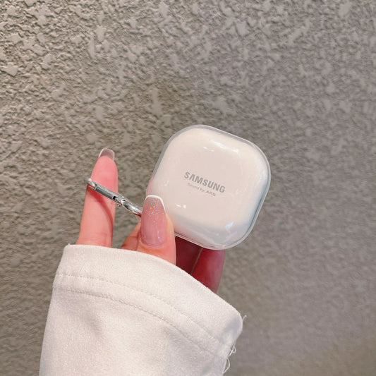 For Samsung Galaxy Buds Live 2 Pro 2 FE Case Simple and Transparent TPU Earphone Case Accessories Cover