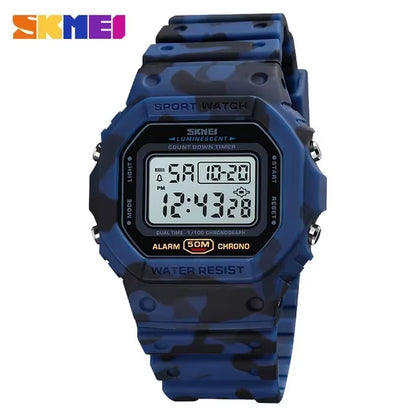 1628 Luxury Digital Men Watches Sports Waterproof Electronic Mens Wristwatches Military Back Light Clock 1988 Reloj Hombre
