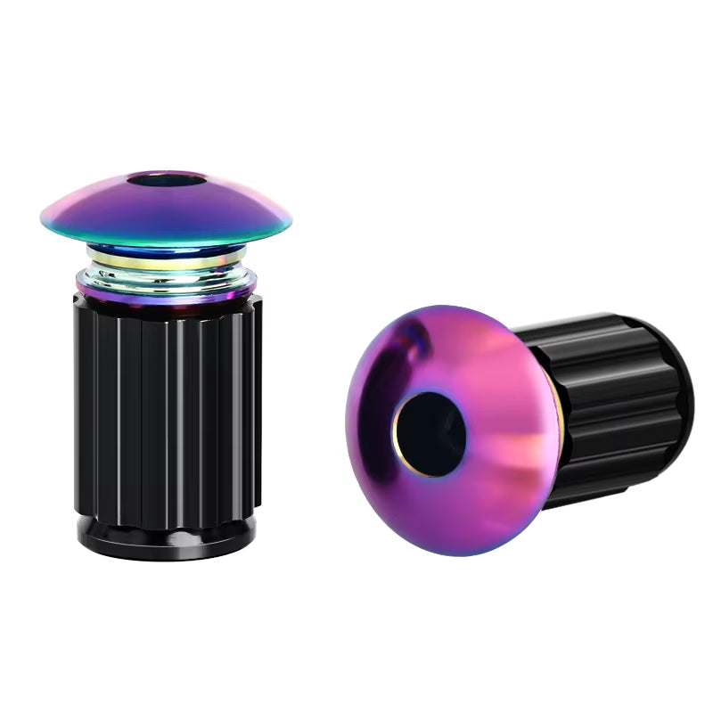 Bicycle Handlebar End Plugs Aluminum Alloy for MTB Mountain Bike Road Cycling Handle Bar Grips Cap Multi-Color Cover