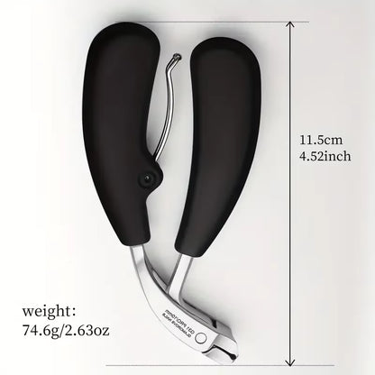Heavy-Duty Nail Clippers Prevent Splashing Wide Fingernail Clipper Thick Hard Toenail Cutter Arc Blade Manicure Scissor Tools