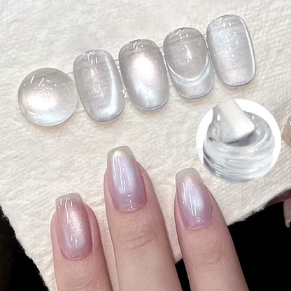10Ml Nude Gold Glitter Cat Magnetic Gel Nail Polish Gold Blue Ultra Shine Soak off UV LED Varnish Nail Supplies