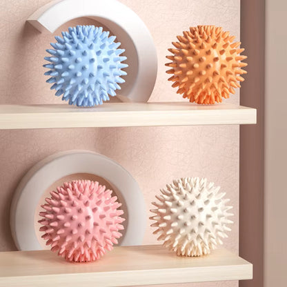 Durable PVC Spiky Massage Ball Trigger Point Sport Fitness Hand Foot Pain Relief Plantar Fasciitis Reliever Hedgehog Balls 6Cm