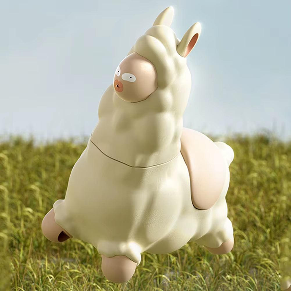 Spitting Llama Water Toy Easy to Fill Alpaca Interactive Water Sprayer Cute Press Water-Sprinkling Toy for Summer Backyard