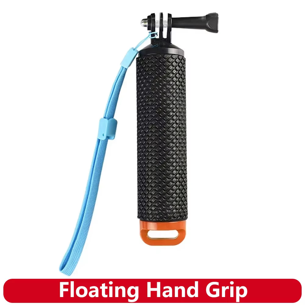 Floating Hand Grip Underwater Stick Monopod Pole for Gopro Hero 13 12 11 10 9 SJCAM SJ4000 Insta360 AKASO DJI Osmo Action Camera