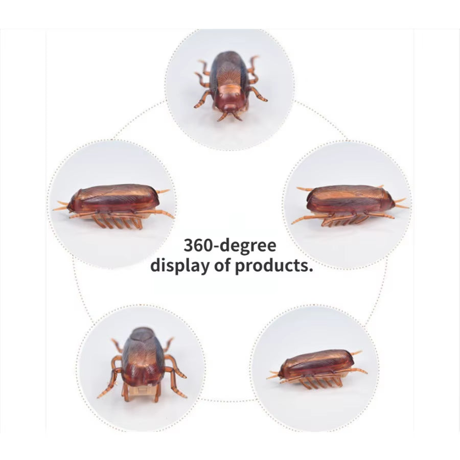 Funny Simulation of Cockroaches Pet Cat Dog Kitten Interactive Training Play Toy