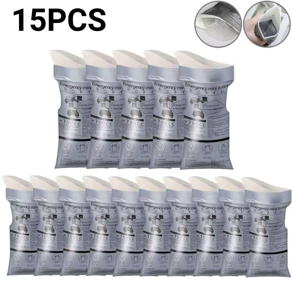Camping Emergency Urinate Bags Disposable Piss Bags Travel Mini Mobile Toilet Portable Urine Bag Baby Vomiting Bag