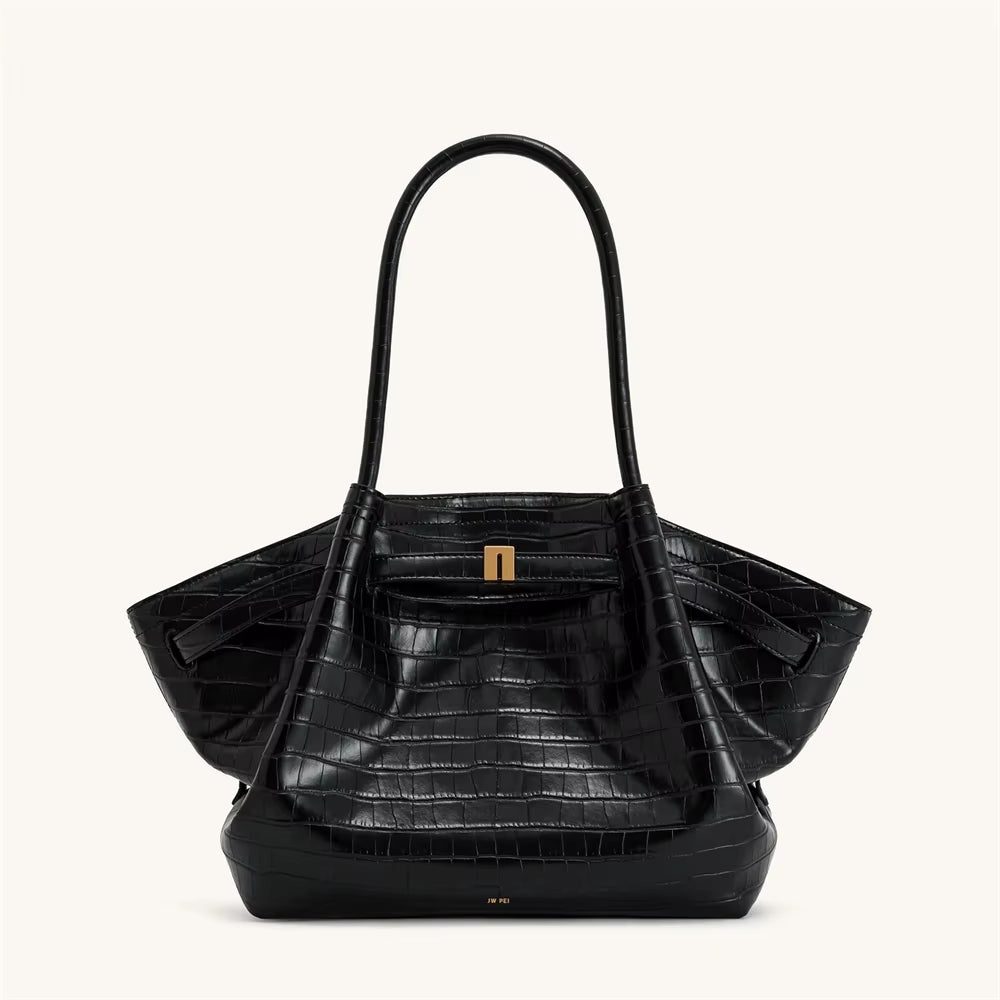 2025New Women'S Canvas Brown Crossbody Shoulder Bag Mini Vegan Leather Tote Bag Handbag Dumpling Bag High Quality Leather