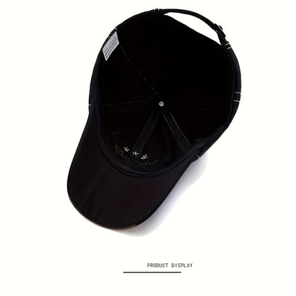 1pc Adjustable Unisex Baseball Cap with Eagle Embroidery for Outdoor Sport Sunshade Beauty World Shop