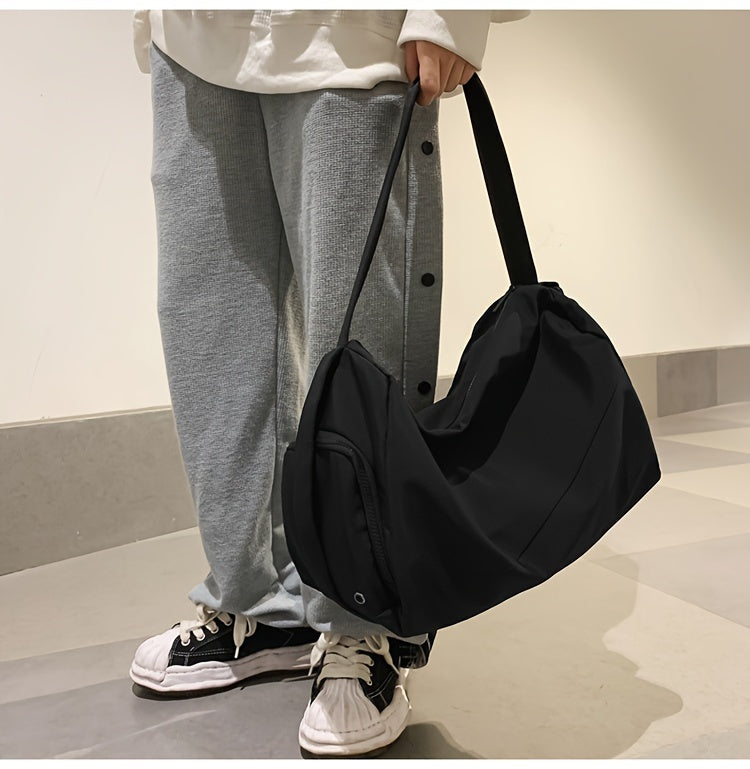 Men's Large Sling Bag, Sport Travel Shoulder Bag, Crossbody Bag For Hanging Out & Daily Commute Beauty World Shop