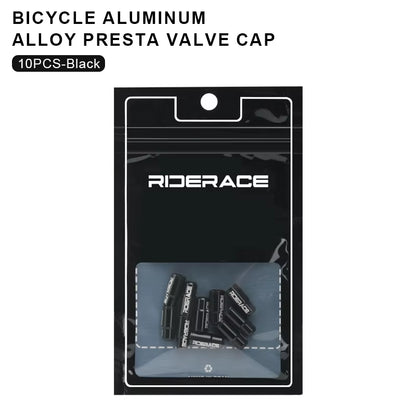 Bicycle Tire Valve Cap Aluminum Alloy CNC MTB Road Bike Tube Tyre Gas Nozzle Cover for FV Presta Valve Dustproof