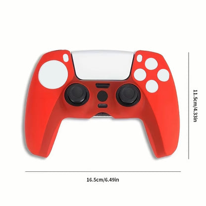 PS5 Controller Skin anti Slip Silicone Sleeve Protective Sleeve Handle Sleeve Dustproof, Suitable for PS5 Playstation