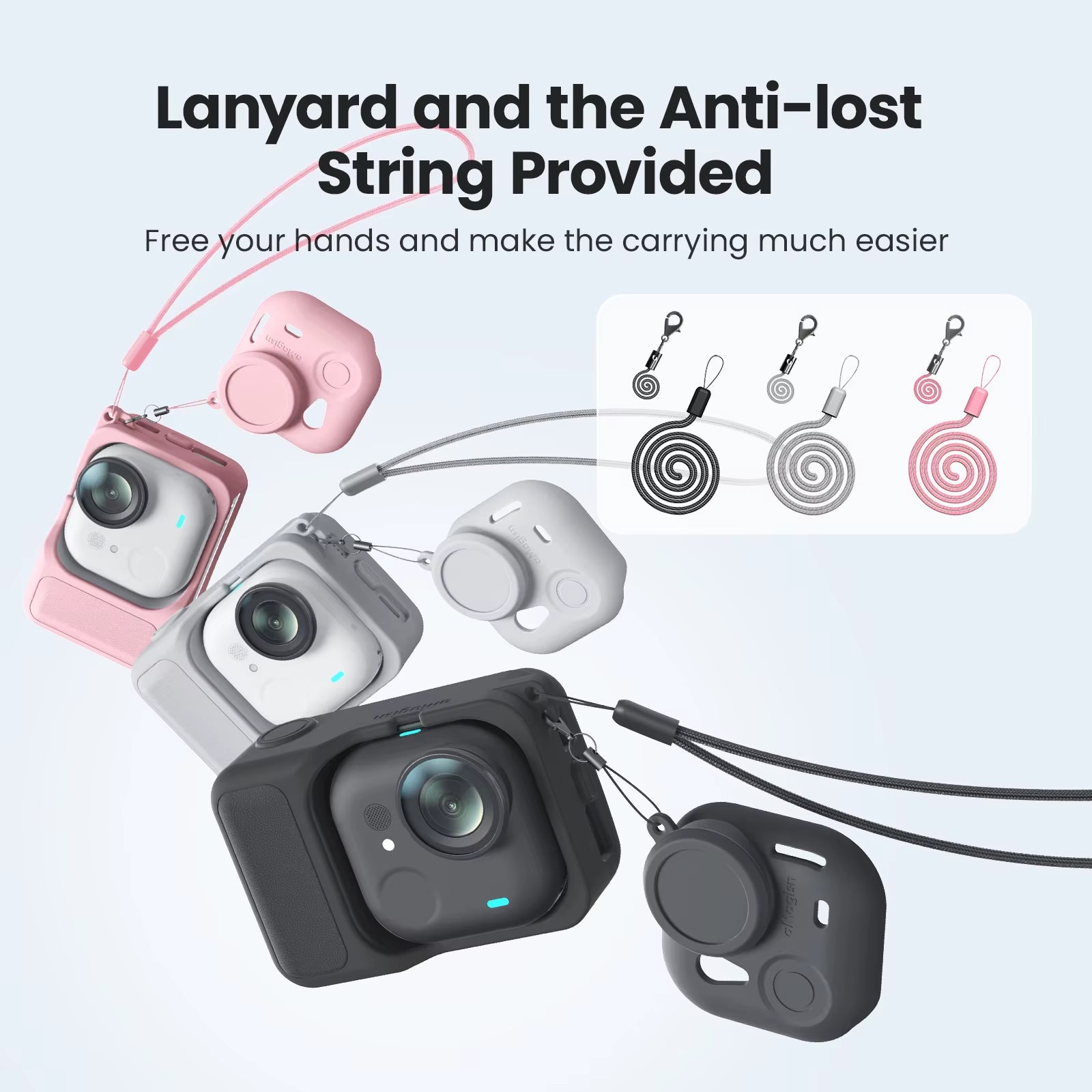 Silicone Protective Case for  GO Ultra Frame All-Round Protection Shell Cover for  GO Ultra Camera Accessories