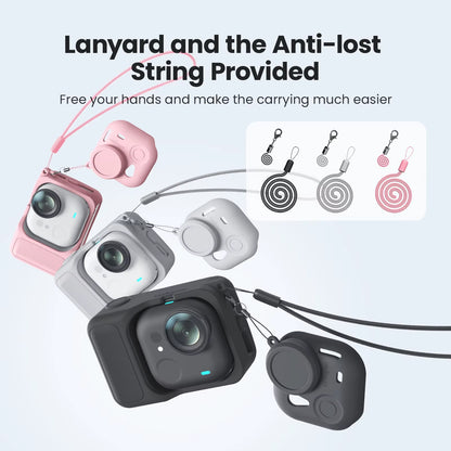 Silicone Protective Case for  GO Ultra Frame All-Round Protection Shell Cover for  GO Ultra Camera Accessories