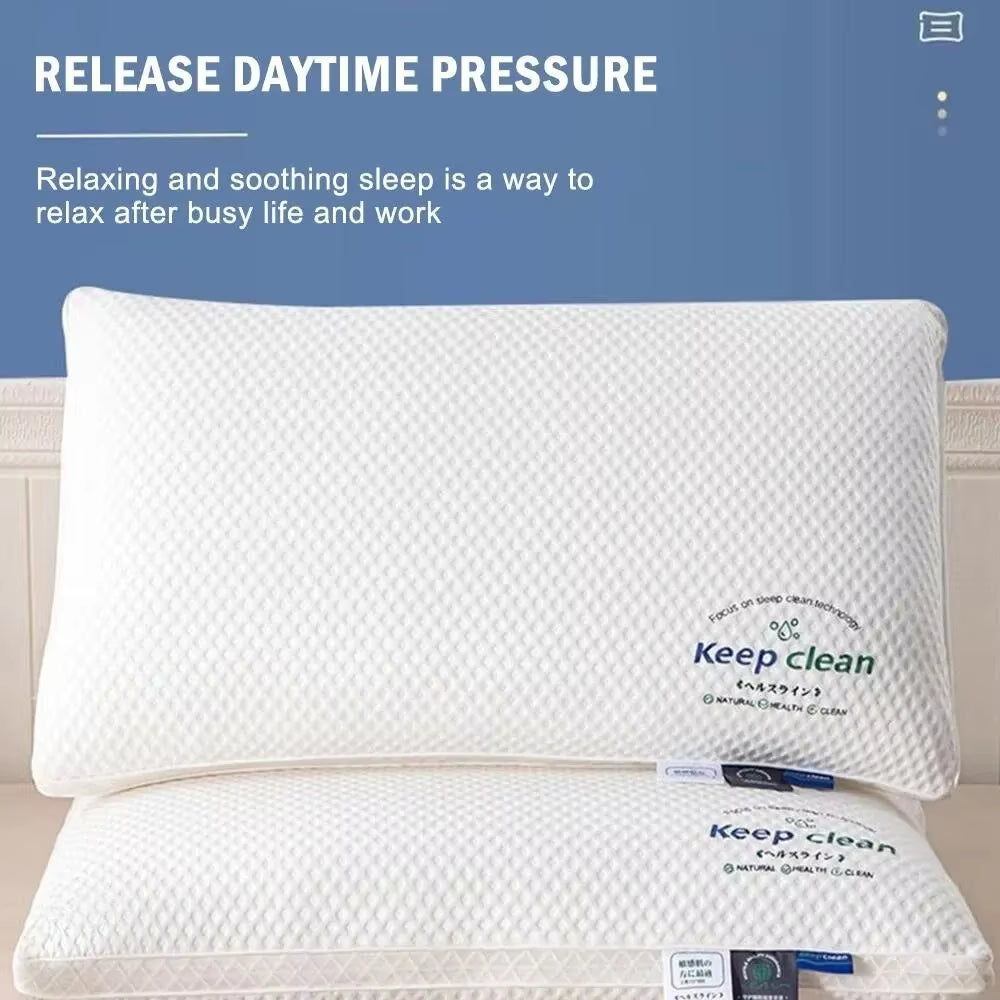 ZT1 High Elasticity anti Collapse 3D Soft Neck Protection Single Sleep Aids Pillow Hotel Home Bedding Body Pillow
