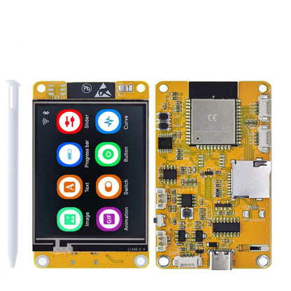 ESP32 LVGL Wifi&Bluetooth Development Board 2.4 Inch LCD TFT Module 240*320 Smart Display Screen with Touch WROOM