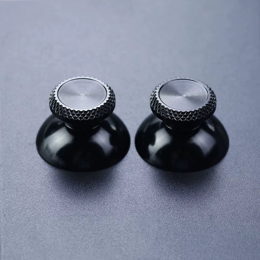 1Pair Aluminum Metal Analog Joystick Thumb Stick Grip Cap for PS5 Controller Gamepad Rocker Caps Thumbstick Accessories