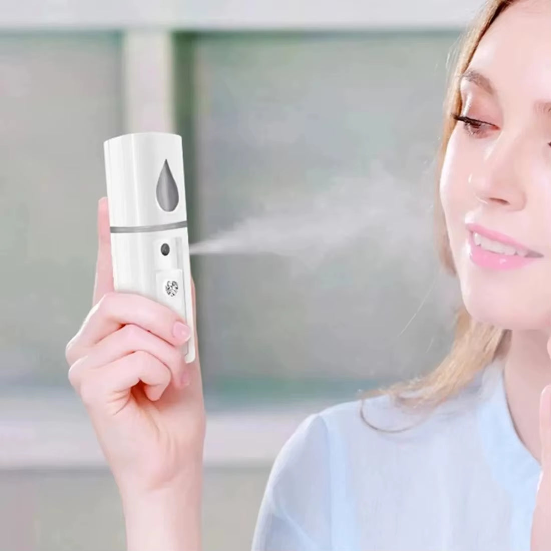 20Ml Portable Facial Sprayer Sprayer Face Steamer Air Humidifier Nebulizer Hydrating Anti-Aging Wrinkle Women Beauty Skin Care