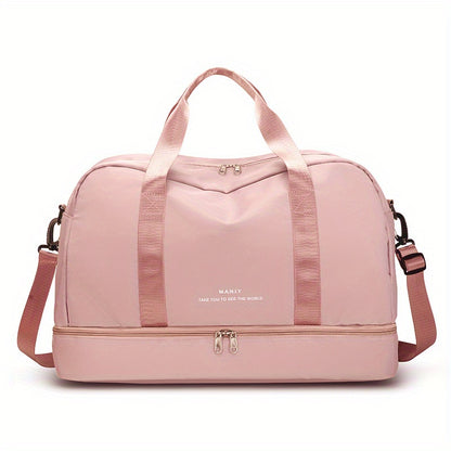 Versatile Carry-On Duffle Bag with Large Capacity and Lightweight Design - Perfect for Travel, Sports, and More Beauty Fashion