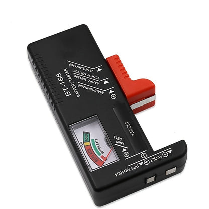 BT-168 Universal Battery Tester - Quickly Check AA/AAA/C/D/9V/1.5V Batteries with Colour-Coded Meter Indicators! Beauty Fashion