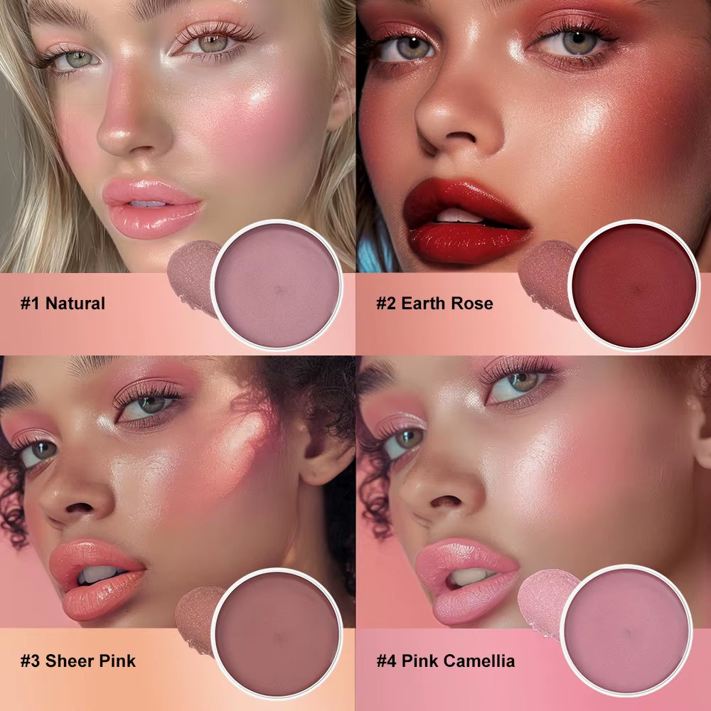 Cream Blush for Cheeks Mulit Glow Balm Blush Balm Face Makeup Radiant Finish Hydrating Creamy Lightweight & Blendable Color Face