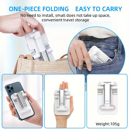 2PCS Portable Retractable Phone Stand Compatible With All Phones, 2 Colors Available Beauty Fashion