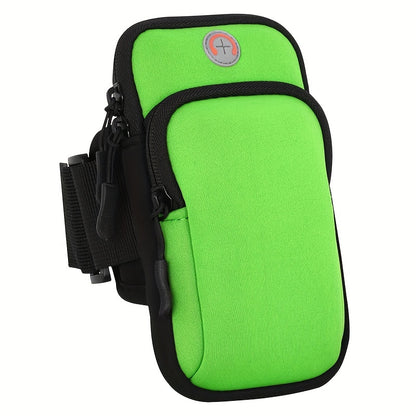 Waterproof Running Arm Bag - Water-Resistant Design with Spacious Compartment and Secure Strap for Men and Women - Perfect for Outdoor Sports and Fitness Activities like Running, Jogging, Cycling, and Hiking Beauty Fashion