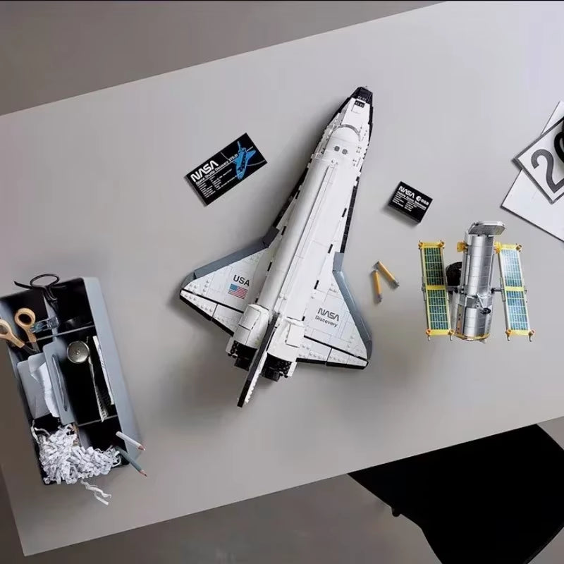 2354 Pcs in Stock New Space Shuttle Model Building Blocks Compatible 10283 Bricks Space Agency Creative Toys Kids Gifts
