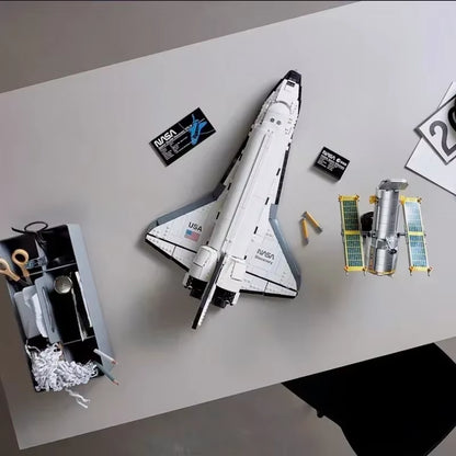 2354 Pcs in Stock New Space Shuttle Model Building Blocks Compatible 10283 Bricks Space Agency Creative Toys Kids Gifts