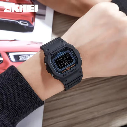 1628 Luxury Digital Men Watches Sports Waterproof Electronic Mens Wristwatches Military Back Light Clock 1988 Reloj Hombre