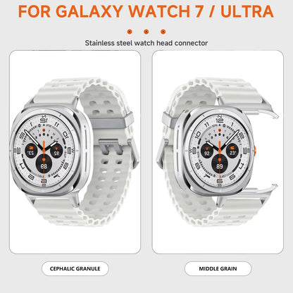 1 Pair Adapter for Samsung Galaxy Watch 7Ultra 47Mm Metal Connector for Samsung Watch Ultra 2025 20Mm 22 24Mm Watch Accessories