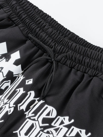 Men's casual solid color jogging pants, Men's drawstring pants with sport and casual pockets