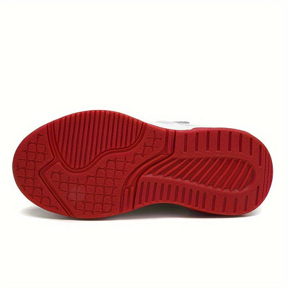 Boys High Top Sneakers - Ultra-Lightweight, Anti-Slip Sport Shoes - Ideal for Running, Basketball & All Seasons Style Beauty World Shop