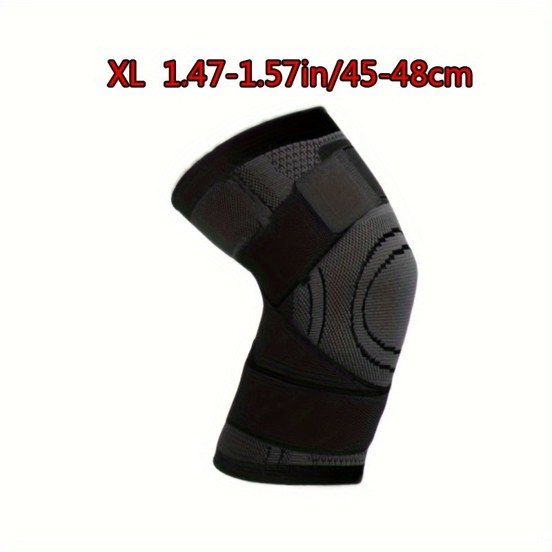 1pc Strap Knee Protector Sports Knee Support Adjustable Compression Breathable Joint Protection Sports Knee Protector Strap Compression Basketball Running Beauty Fashion