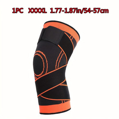 1pc Strap Knee Protector Sports Knee Support Adjustable Compression Breathable Joint Protection Sports Knee Protector Strap Compression Basketball Running Beauty Fashion