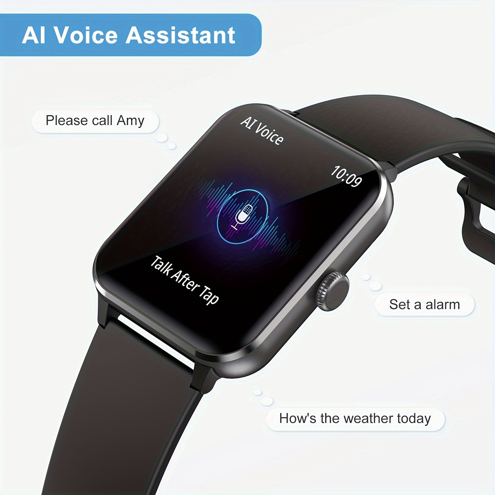 Smart Watch (Answer/Make Call), 1.85" Smart Watches for Men Women Waterproof, 100+ Sport Modes, Fitness Activity Tracker, Health Sleep Monitor, Pedometer, Smartwatch for Android iOS Beauty World Shop