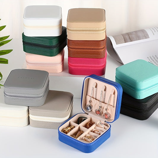 Minimalist Jewelry Storage Box, Lightweight Carry-On Bag, Versatile Container For Travel Beauty Fashion