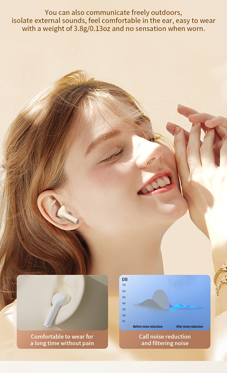 Acer OHR504 Mini Sport Wireless Earbuds - Wireless Stereo, In-Ear Noise-Canceling Headphones, Extended Battery Life, Universal Fit for Both Genders, Newest Version