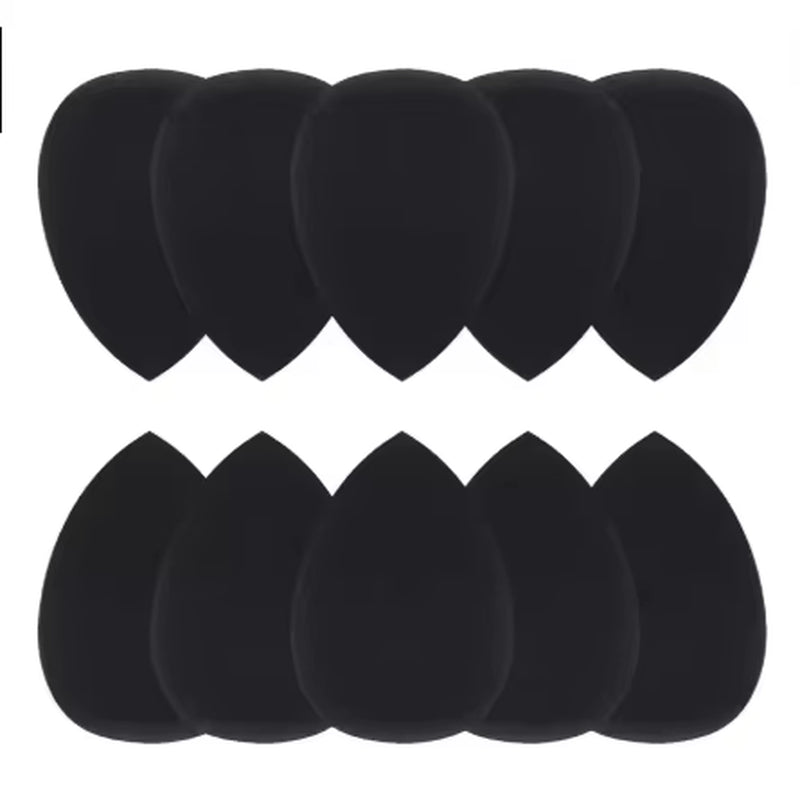 9Pcs Multifunctional Black Makeup Brush Set with 1Pc Beauty Egg,Soft Bristles for All Skin Types, Alcohol-Free Cosmetic Brushes