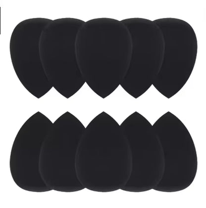 9Pcs Multifunctional Black Makeup Brush Set with 1Pc Beauty Egg,Soft Bristles for All Skin Types, Alcohol-Free Cosmetic Brushes