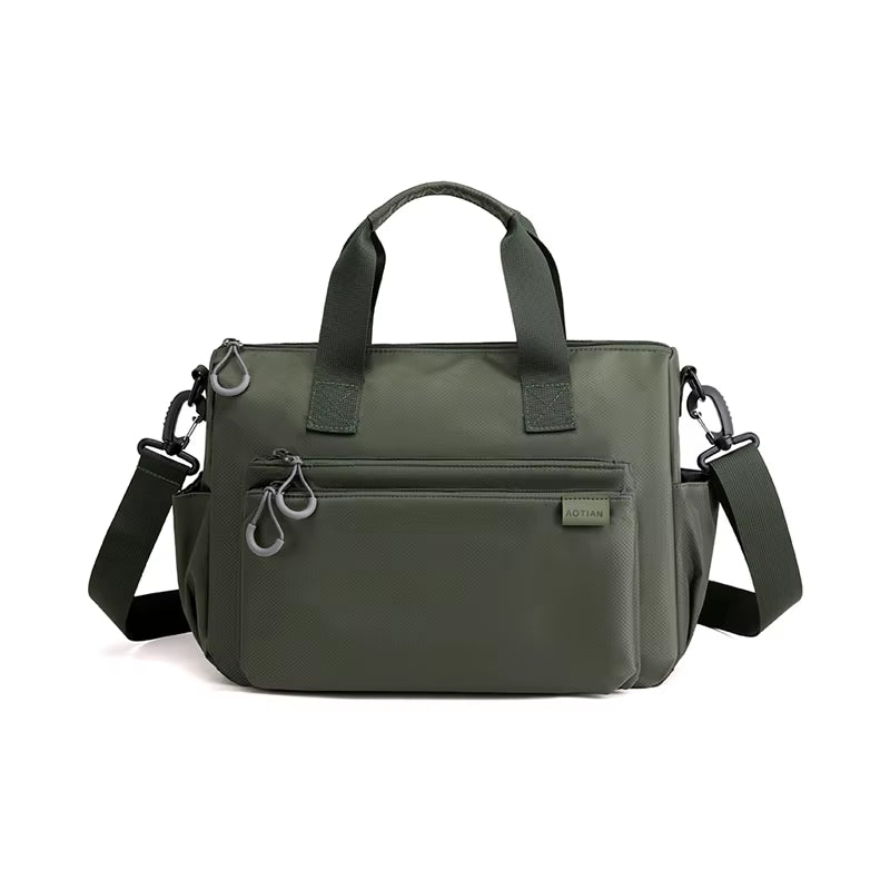 New Men'S Shoulder Bag High Quality Boys Crossbody Bag Man Messenger Bag Nylon Male Business Bolsas, Large and Small