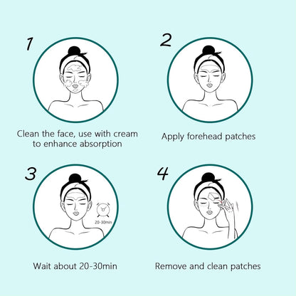 Reusable Silicone Patches anti Rimpel Pads Silicone Wrinkle Removal Sticker Face Forehead Neck Eye Sticker Skin Care Patch