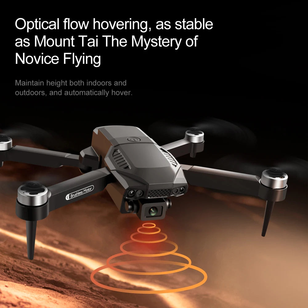 New F198 Drone Professional Dual Camera with 1080P WIFI FPV HD Aerial Photography Wide Angle Brushless RC Foldable Quadcopter